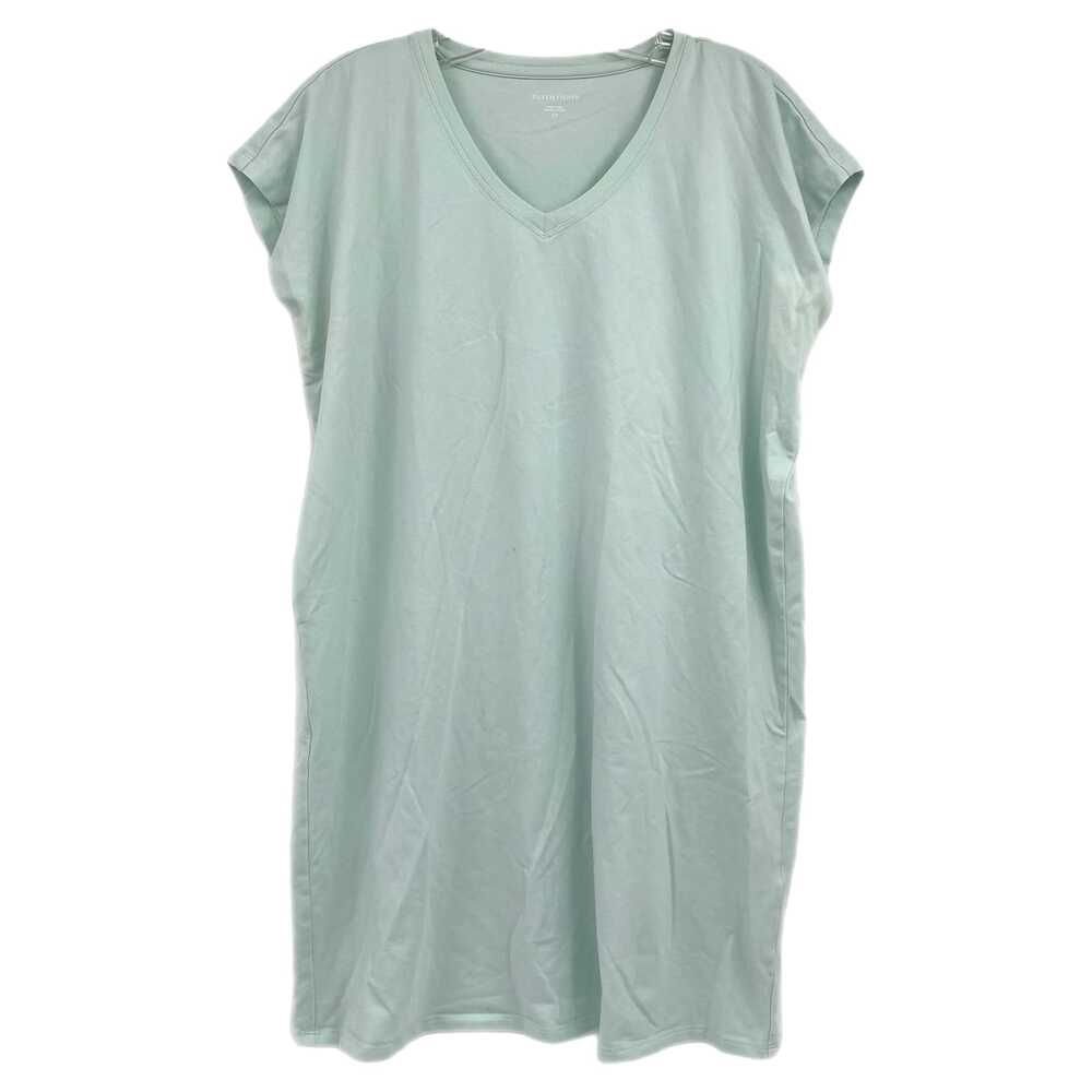 Eileen Fisher Mint Green Stretchy Mini Dress | Womens S